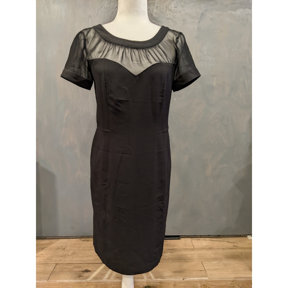 Black cocktail dress